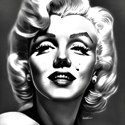 Prompt: Picture of Marilyn Monroe at age 75, perfect composition, hyper realistic, super detailed, 2k, high quality, trending art, trending on art station, sharp focus, studio photo, intricate details, highly detailed.