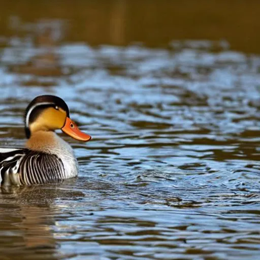 Prompt: Funny looking duck

