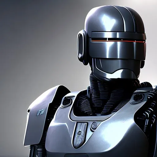 Prompt: robocop with lots of detail 4k
