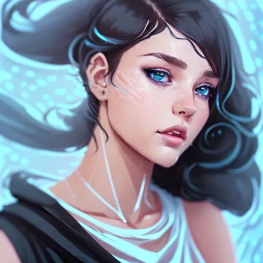 Anime Girl - 3, Digital Arts by Murat Akal