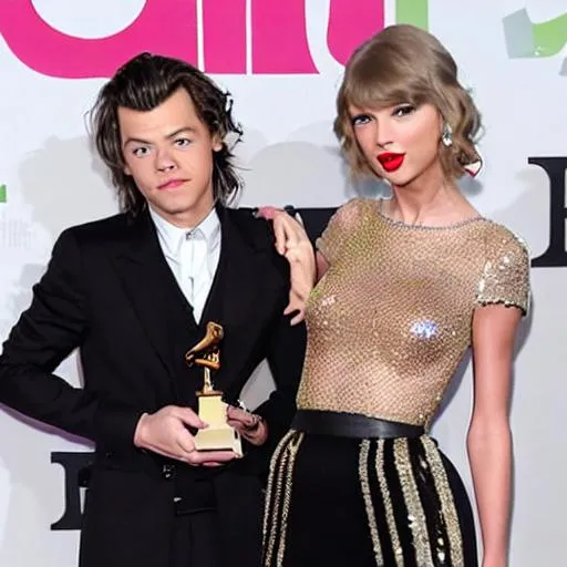 Prompt: Taylor swift with Harry styles