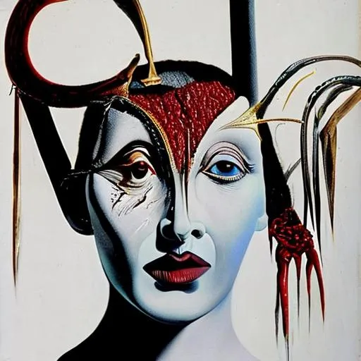 Salvador Dali's Painting of I can make you beautiful... | OpenArt