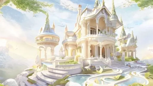 Prompt: Beautiful fantasy villa   