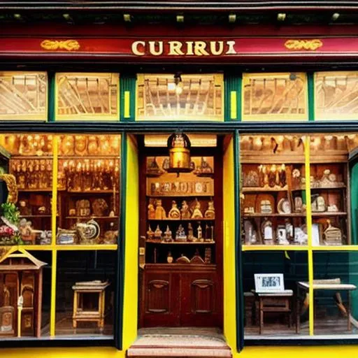 Prompt: The Curio Shop