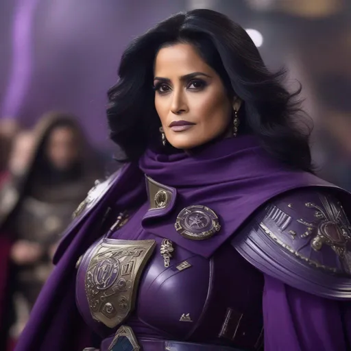 Selma Hayek as a genestealer cult leader, Skimpy Out...