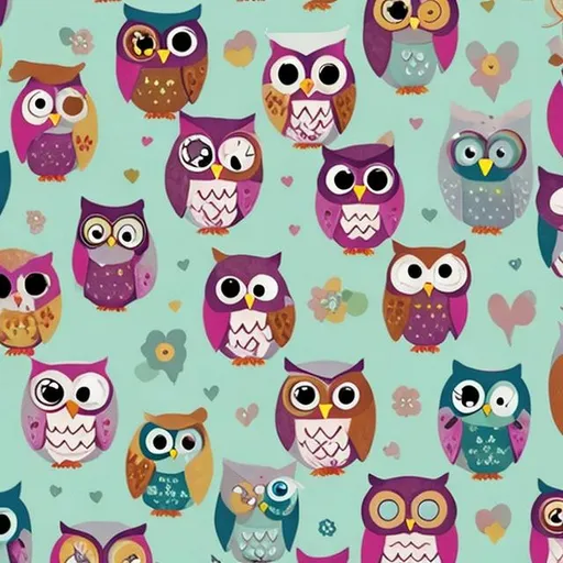 Prompt: "cute owls"