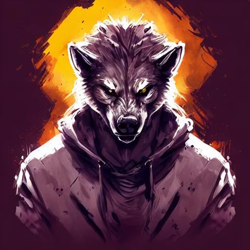 Prompt: a werewolf