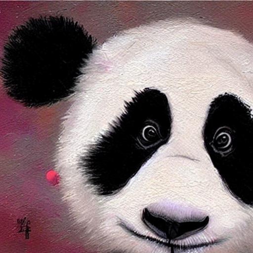 cute panda ,play basketball,water painter | OpenArt