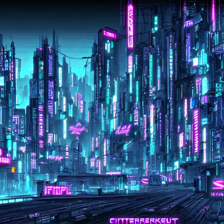 2k retro cyberpunk city wallpaper