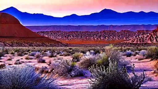 Prompt: Desert Landscape at night, Dusty feel, Moon Shining Brightly, Midnight Lighting, Sinister Tone, Wild West, Rifts New West Style