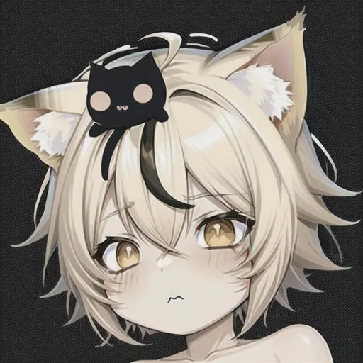 cute chibi cat boy