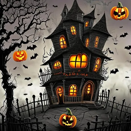 Prompt: Spooky Halloween 