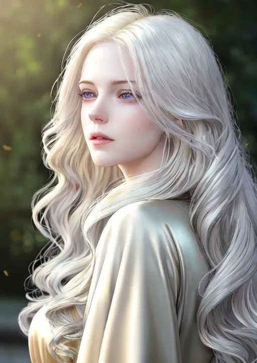 Beautiful, Medieval Lady, Fair Pale Skin, Realistic