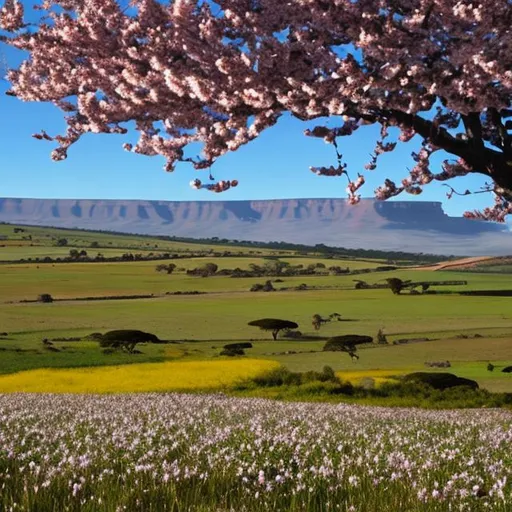 Prompt: spring in eastern cape south africa