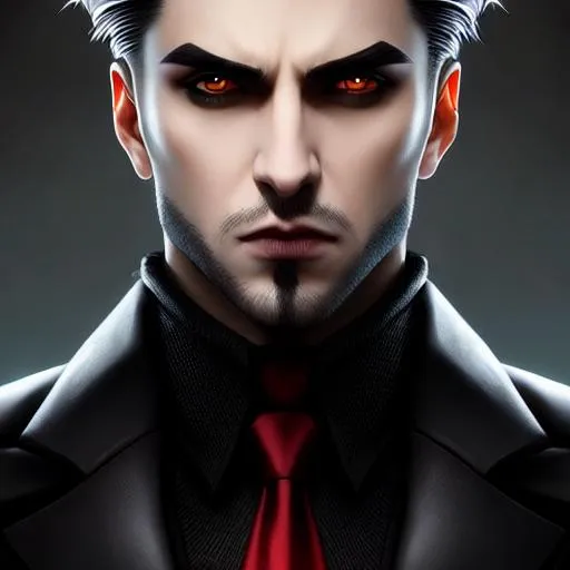 Prompt: epic professional digital portrait art of Male vampire 👩‍💼😉,best on artstation, cgsociety, wlop, Behance, pixiv, astonishing, impressive, outstanding, epic, cinematic, stunning, gorgeous, concept artwork, much detail, much wow, masterpiece.