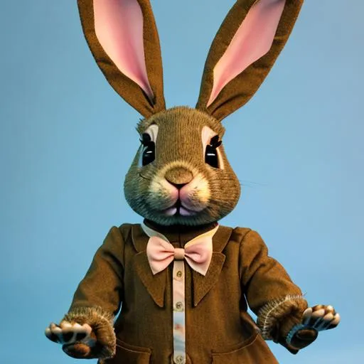 Prompt: animatronic bunny