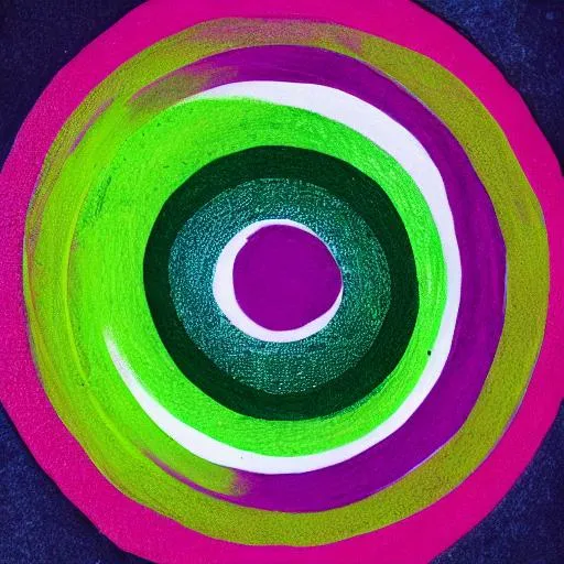 Prompt: Purple Circle (Green)