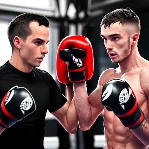 Prompt: Andrew Tate and Tristan Tate are brothers who have made a name for themselves in the worlds of professional kickboxing, entrepreneurship, and social media. Here's a more detailed description of each brother:

Andrew Tate:

British kickboxer and Muay Thai fighter
Multiple-time world champion in those sports
Social media personality with a large following
Shares his thoughts on fitness, business, and personal development
Has appeared on UK reality TV shows, including Celebrity Big Brother in 2016
Owns a luxury car rental company and a property investment firm
Tristan Tate:

Younger brother of Andrew Tate
British kickboxer
Entrepreneur who owns several luxury car rental companies
Appeared on US reality TV show Love Island in 2021
Has also made appearances on his brother's social media channels
Has an interest in fitness and bodybuilding