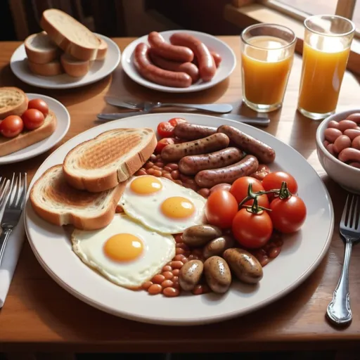 Prompt: English Breakfast