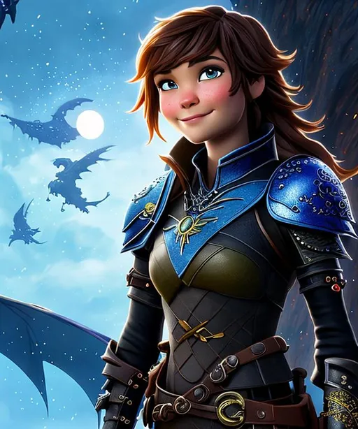 Prompt: Please produce a Astrid Offerson from How to Train Your Dragon, photo session, attractive, blonde hair, (((full body visible))), looking at viewer, portrait, photography, detailed skin, realistic, photo-realistic, 8k, highly detailed, full length frame, High detail RAW color art, piercing, diffused soft lighting, shallow depth of field, sharp focus, hyperrealism, cinematic lighting