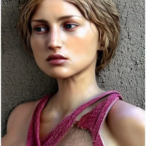 Prompt: Beautiful woman photorealistic made from beautiful photorealistic parts!