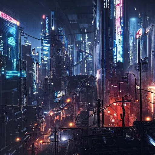 , The grand cyberpunk city, night, dramatic light,un... | OpenArt
