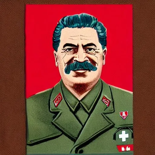 Prompt: swiss stalin