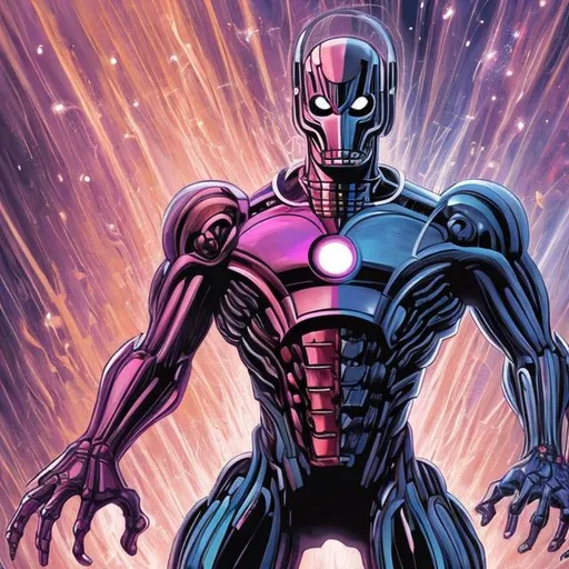 Prompt: ultron as galactus