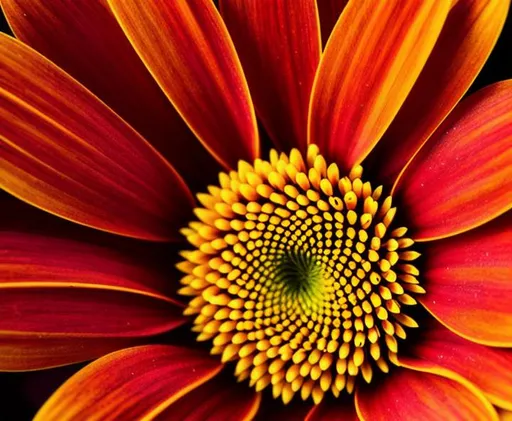 Prompt: close up photography of a flower
