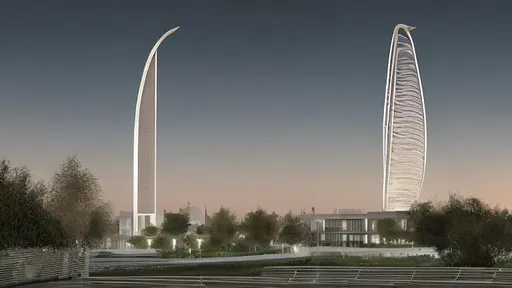 Prompt: Cinematic photo of a  modern contemporary tower,in tehran,calatrava, concrete, iron, glass, plants, ortoghonal, native landscaping, mir rendering, night,ar 16:9 ,v5.1