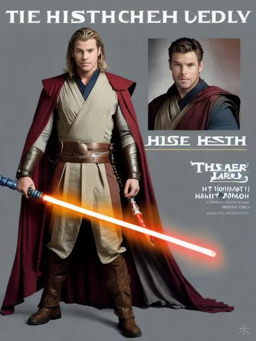 Chris Hemsworth as a jedi | OpenArt