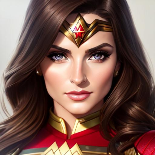 Stana Katic,Wonder Woman,intrincate,elegant,sharp fo... | OpenArt