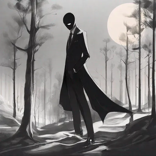 Prompt: old style suit, slender, male {{{{{{{Gelatinous Body}}}}}}}, Full Body Vantablack Skin, Vantablack Slime Body, {{no facial features}}, {no face},{{{no eyes}}},fantasy setting, sketch, drawing