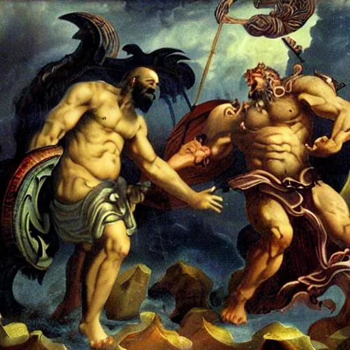 typhon vs zeus