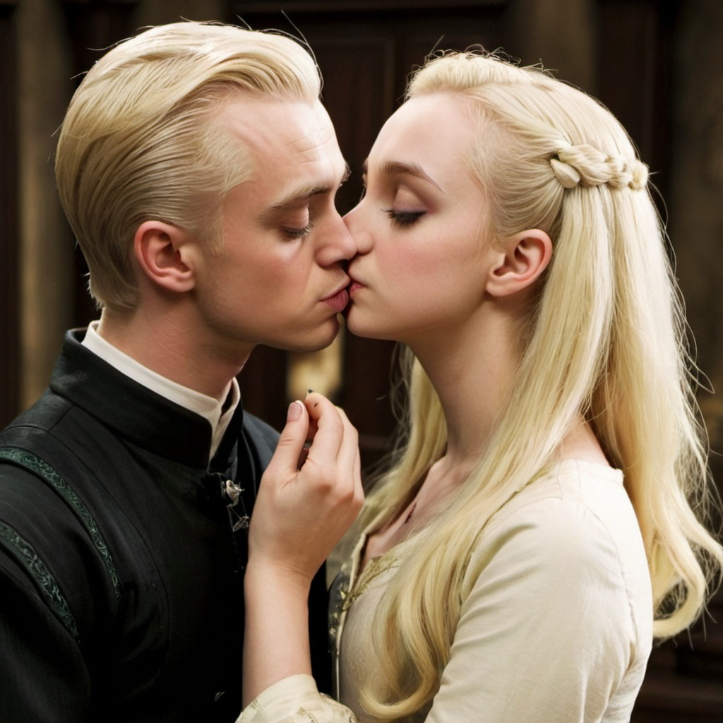 Draco Malfoy Kiss Luna Lovegood In Malfoy Manor 