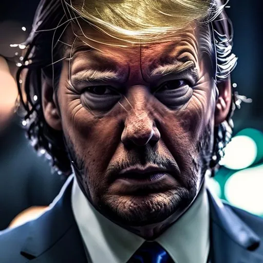 Prompt: President Donald Trump As John Wick