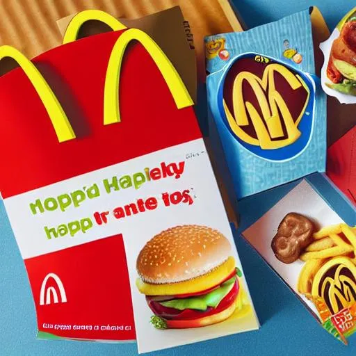 Prompt: mcdonald's happy meal