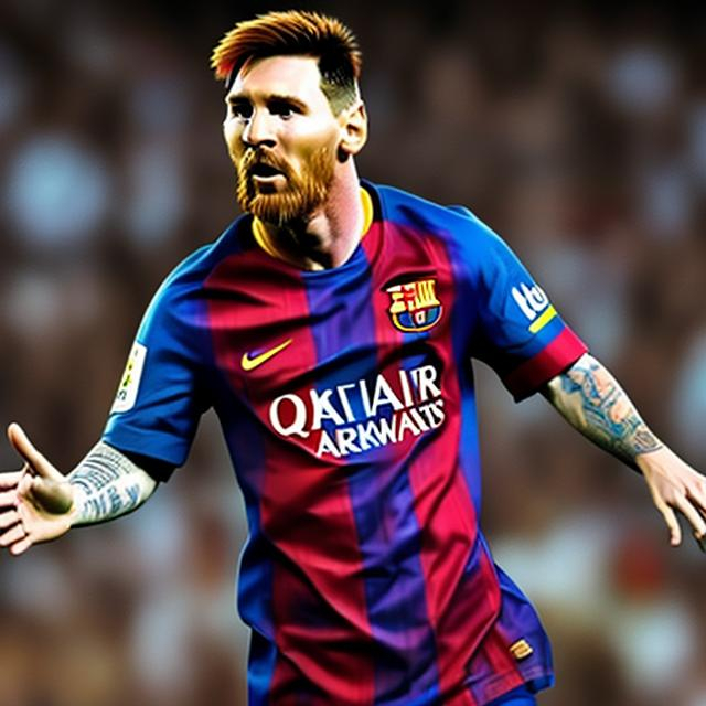 Greatest footballer of all time Messi