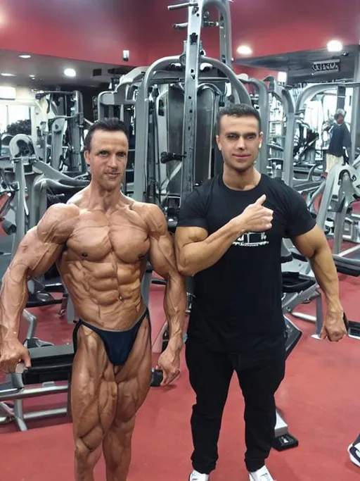 Prompt: Bodybuilding 