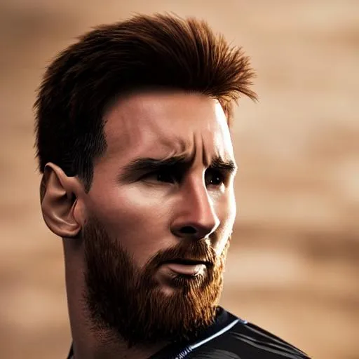 Prompt: Messi cosplaying  cinematic, realistic, photoreal, trending on artstation, sharp focus, studio photo, intricate details, highly detailed