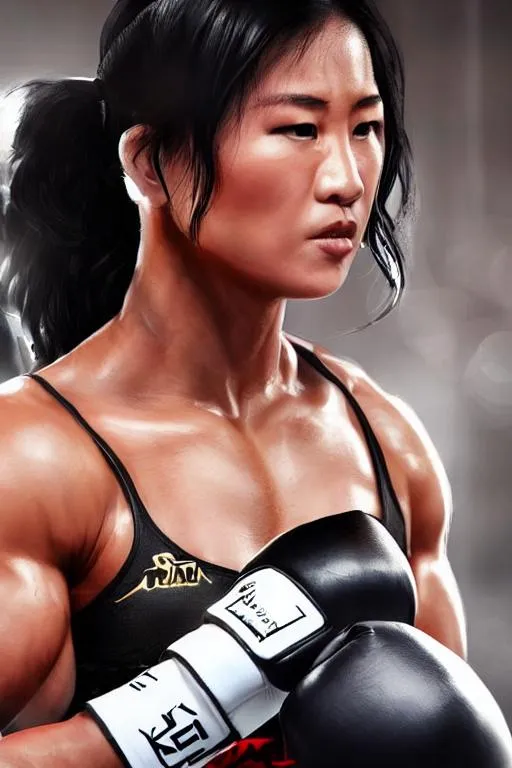 realistic detailed image of an athletic, muscular, a... OpenArt
