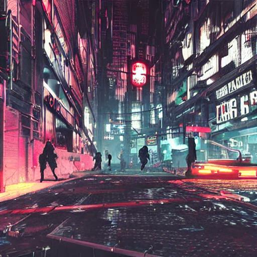 gritty cyber-punk city | OpenArt