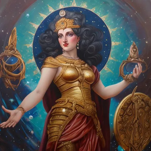 Prompt: urania goddess
oil painting, 4k