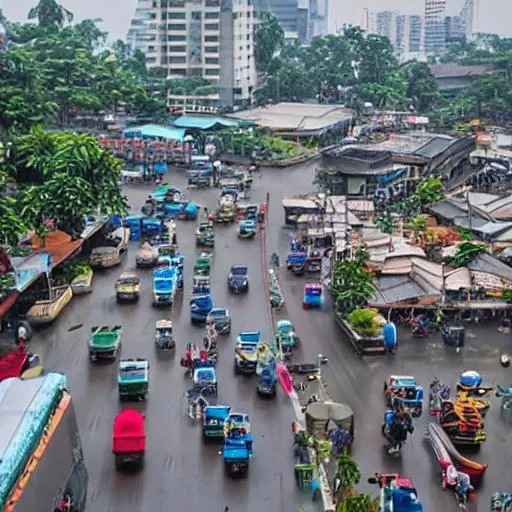 Prompt: Jakarta