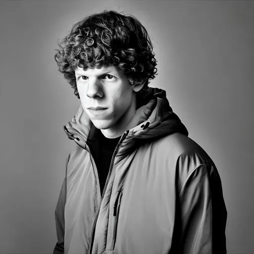 Prompt: Jesse Eisenberg, in a Style of Autechre