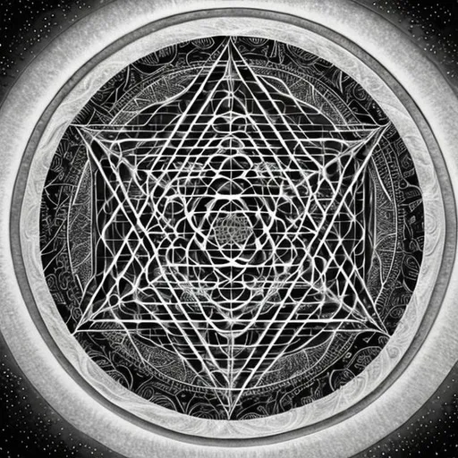 Prompt: sacred geometry