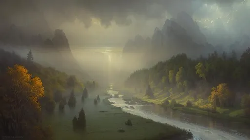 Prompt: Award winning piece by JOSEPH ZBUKVIC, stunning, beautiful, insanely intricate, perfect lighting, vague detail, volumetric lighting, 4k, impression, muted color, brilliant, stunning, masterpiece, awe inspiring, Joseph Zbukvic, watercolor, pastoral scene, distant viewpoint, impressionism, impressionistic, large color blocks