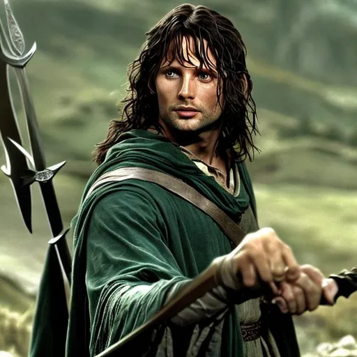 Prompt: lord of the rings aragorn

