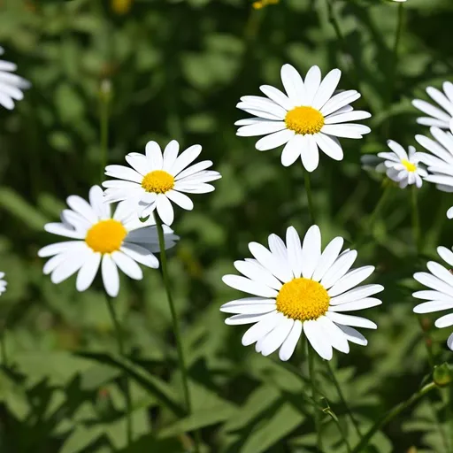 Prompt: daisy flower without background, UHD