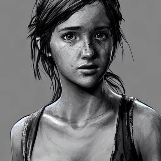 Ellie from Last of Us, beautiful, full length, weari... | OpenArt
